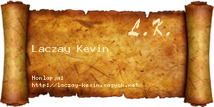 Laczay Kevin névjegykártya